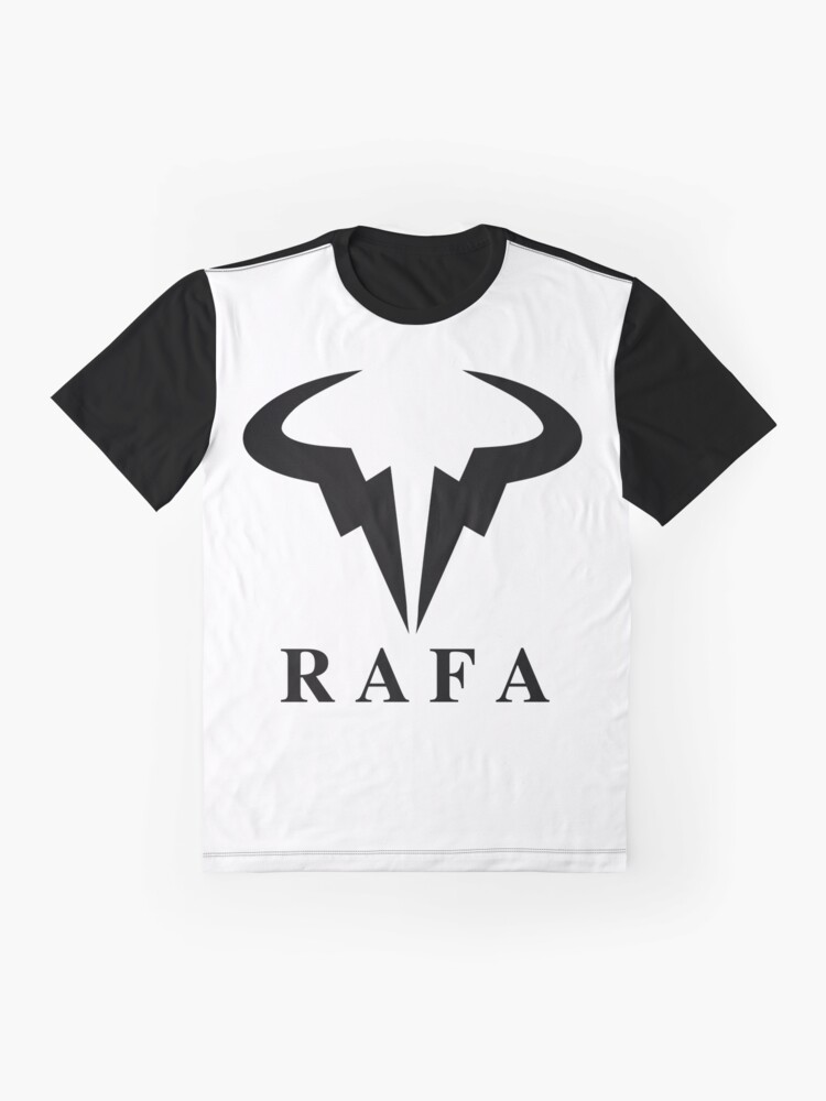 rafael nadal bull logo t shirt