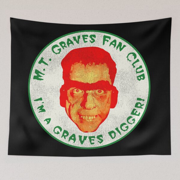 Item preview, M.T. Graves Fan Club The Dungeon Gravedigger designed and sold by ourkid.