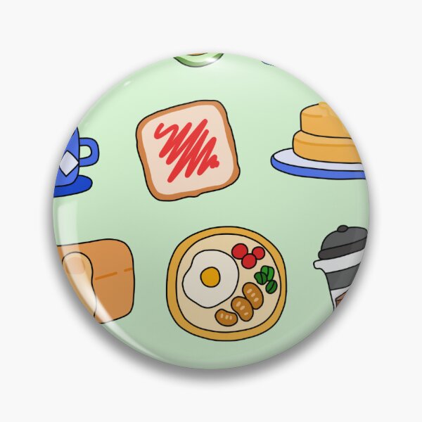 Item preview, Cute Food Breakfast Design  designed and sold by satchisatchi.