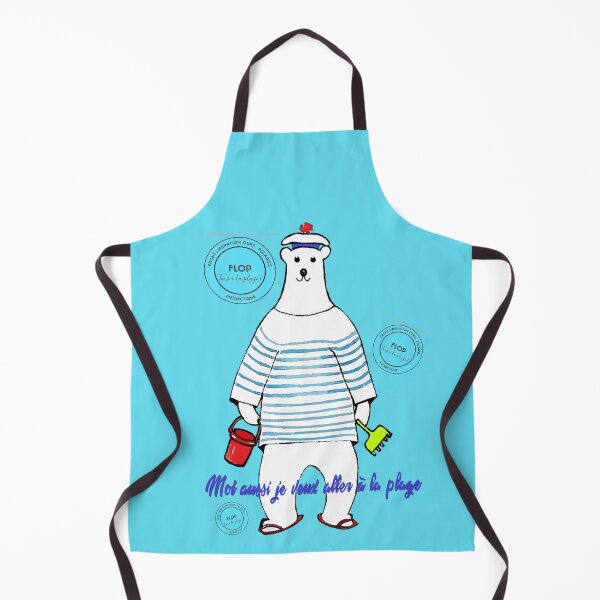 Item preview, Polar bear at the beach (3) designed and sold by voicivoila.