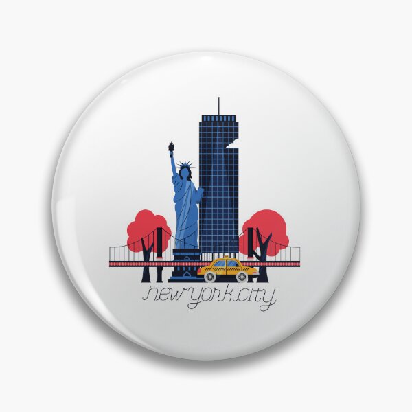 Item preview, Newyork City Statue Of Liberty sticker & T - shirt designed and sold by Clothesaccess.