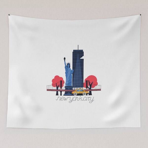 Item preview, Newyork City Statue Of Liberty sticker & T - shirt designed and sold by Clothesaccess.