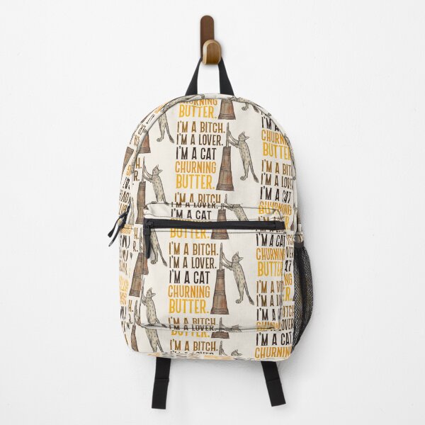 Item preview, I'm a B*tch. I'm a Lover. I'm a Cat Churning Butter. designed and sold by ourkid.