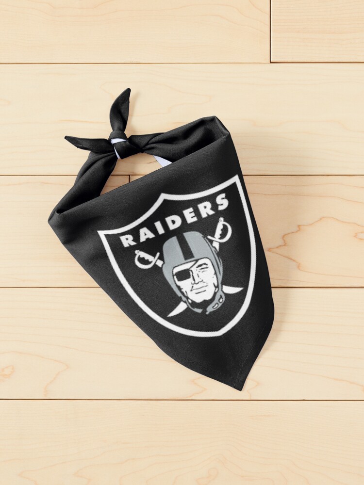 Las Vegas Raiders Dog Bandana Raiders Dog Bandana Tie-on 