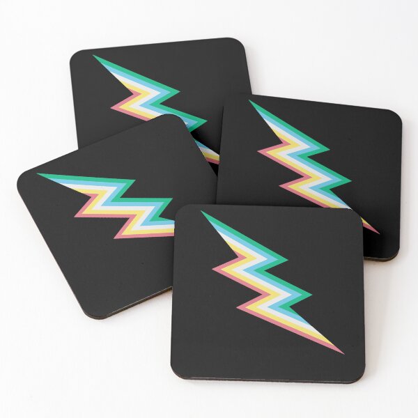Item preview, Updated Disability Pride Flag Lightning Bolt designed and sold by ThePassagePress.