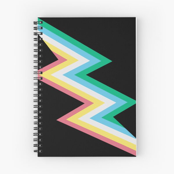 Item preview, Updated Disability Pride Flag Lightning Bolt designed and sold by ThePassagePress.