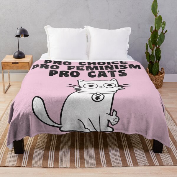 Item preview, Pro Choice. Pro Feminism. Pro Cats. designed and sold by ourkid.