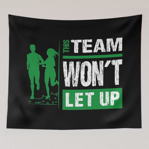 Item preview, This team won't let up for wife & husband runner & running motivation designed and sold by TheLuckyShirts.