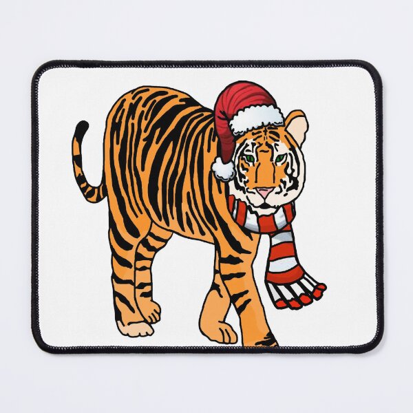 Item preview, Christmas Santa Tiger designed and sold by imphavok.