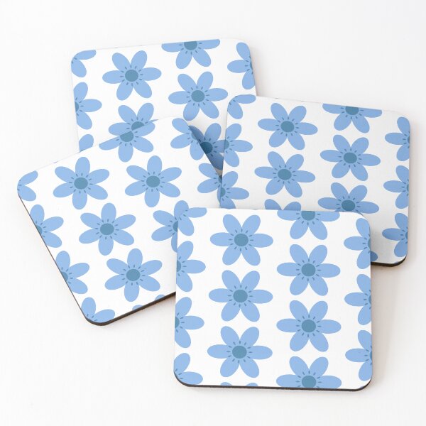 Item preview, Flower in Sky Blue 808 designed and sold by Rozlar.