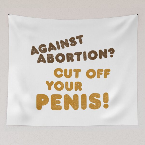 Item preview, Cut It Off! / Women's Rights Pro Choice Roe v Wade designed and sold by ourkid.