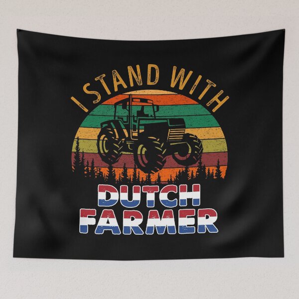 Item preview, I Stand With Dutch Farmers Netherlands Flag designed and sold by Valentino568.