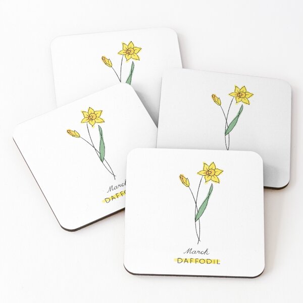 Item preview, Birth Month Flower | March Daffodil designed and sold by Megan Sundquist.