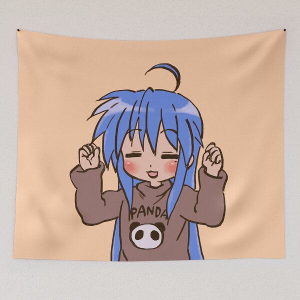 Item preview, I draw panda sweater izumi konata / lucky star designed and sold by RansRoom.