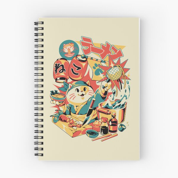 Item preview, Neko Ramen designed and sold by Ilustrata®.