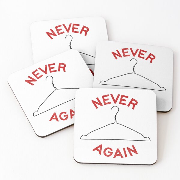 Item preview, Never Again / Women's Rights Pro Choice Roe v Wade designed and sold by ourkid.