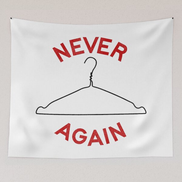 Item preview, Never Again / Women's Rights Pro Choice Roe v Wade designed and sold by ourkid.