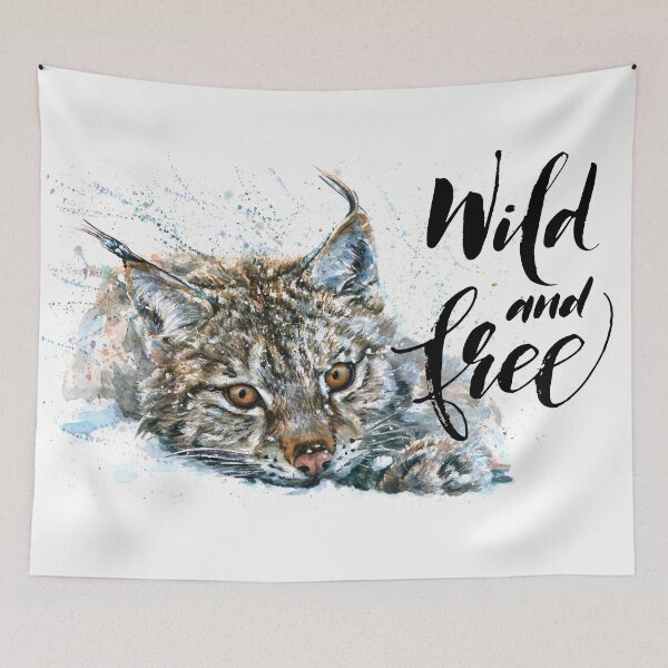 Item preview, Lynx Wild and Free designed and sold by Kostart.