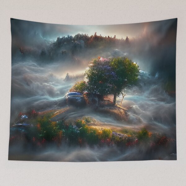 Item preview, Tree on the hill. designed and sold by tabykid.