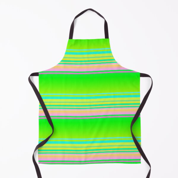 Item preview, Green multicolor striped | Lime green multicolor stripes designed and sold by lausn.