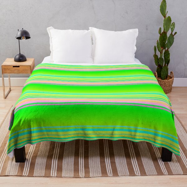 Item preview, Green multicolor striped | Lime green multicolor stripes designed and sold by lausn.