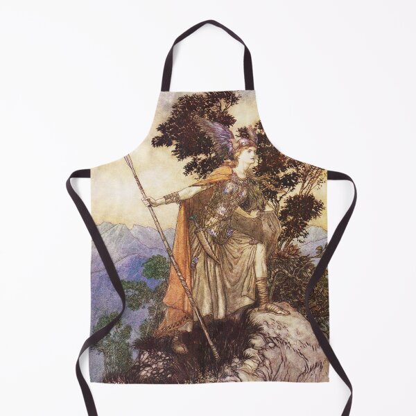 Item preview, Brunhilde by Arthur Rackham 1910 designed and sold by Vintage Designs +.