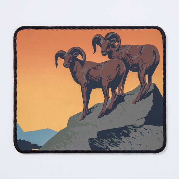 Item preview, National Parks Preserve Wild Life Vintage Poster Works designed and sold by blackdogshop.