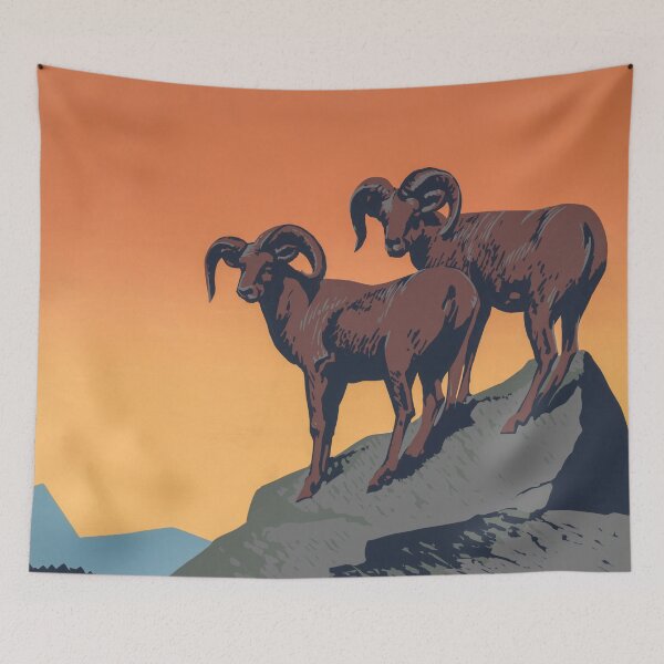 Item preview, National Parks Preserve Wild Life Vintage Poster Works designed and sold by blackdogshop.