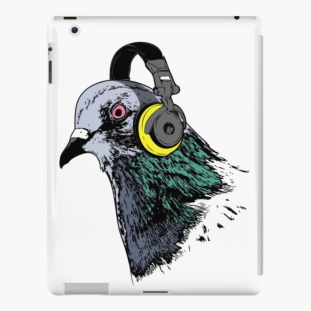 Techno Pigeon v2 iPad Case & Skin