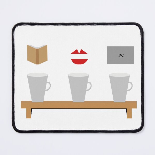 Item preview, There are usually three types of people in cafe. designed and sold by Posterineye.