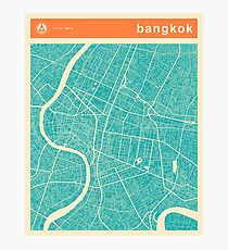 BANGKOK MAP Photographic Print