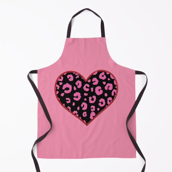 Item preview, Pink Leopard Print Heart designed and sold by GasconyPassion.