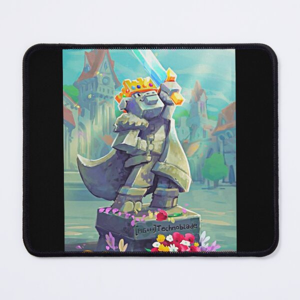 Item preview, Technoblade never dies, technoblade, minecraft designed and sold by Mokastro.