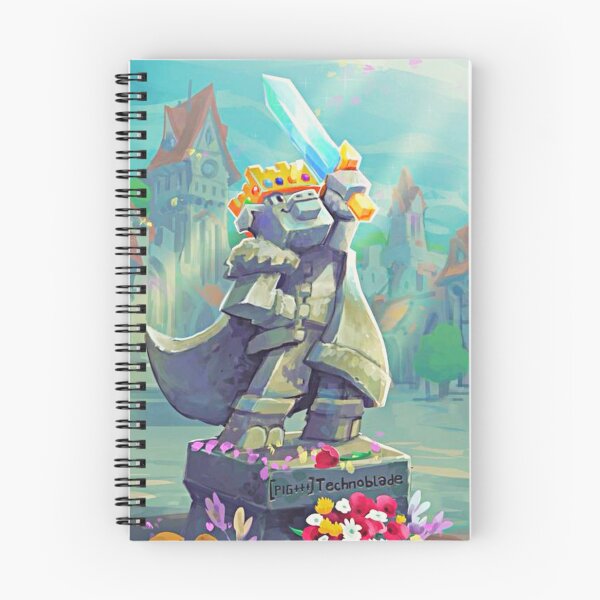 Item preview, Technoblade never dies, technoblade, minecraft designed and sold by Mokastro.