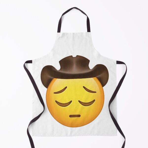 Item preview, Yehaw emoji cowboy cursed  designed and sold by Bearzaar.