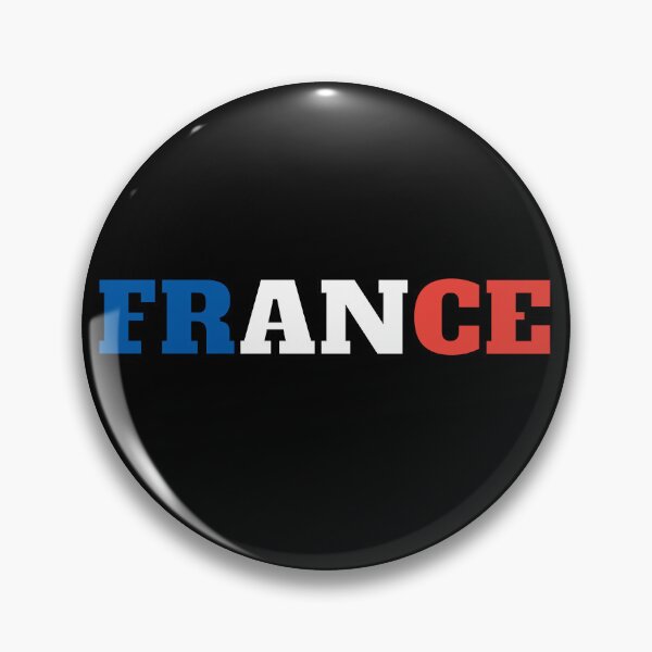 Item preview, FRANCE FLAG COLOUR TEXT. designed and sold by UJ7777.