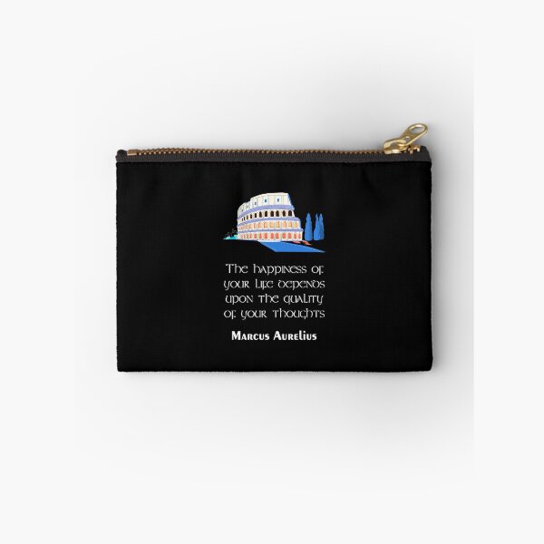 Item preview, Marcus Aurelius - Stoic Caesar - The happiness of your life depends on the quality of your thoughts..- Stoicism quote designed and sold by ArcFoundationCo.
