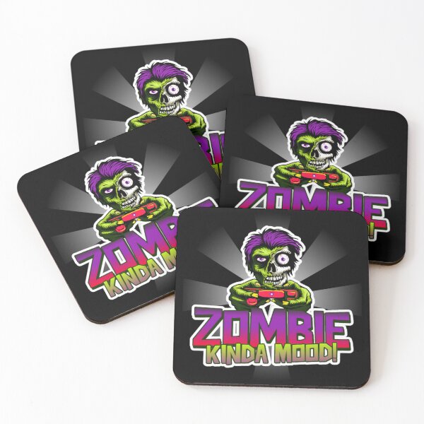 Item preview, Zombie Kinda Mood!, I'd Rather Be Gaming, The Dead Don't Die designed and sold by Monique Prince.