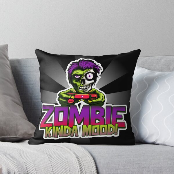Item preview, Zombie Kinda Mood!, I'd Rather Be Gaming, The Dead Don't Die designed and sold by Monique Prince.