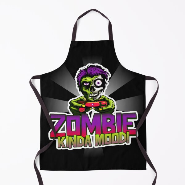 Item preview, Zombie Kinda Mood!, I'd Rather Be Gaming, The Dead Don't Die designed and sold by Monique Prince.