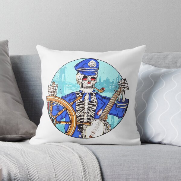 Captain Dead Throw Pillow