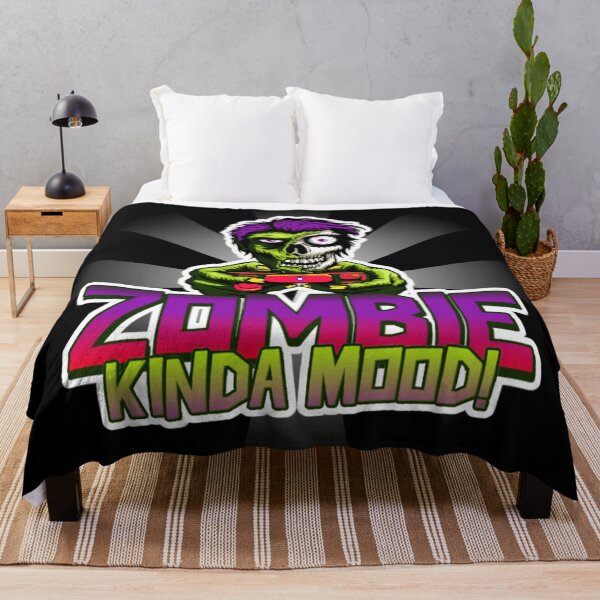 Item preview, Zombie Kinda Mood!, I'd Rather Be Gaming, The Dead Don't Die designed and sold by Monique Prince.