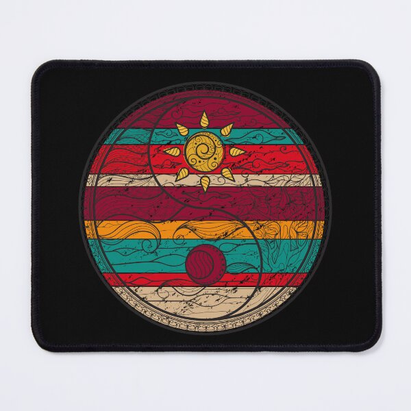 Item preview, Yin Yang Love Sunset Vintage designed and sold by InPrintedWord.