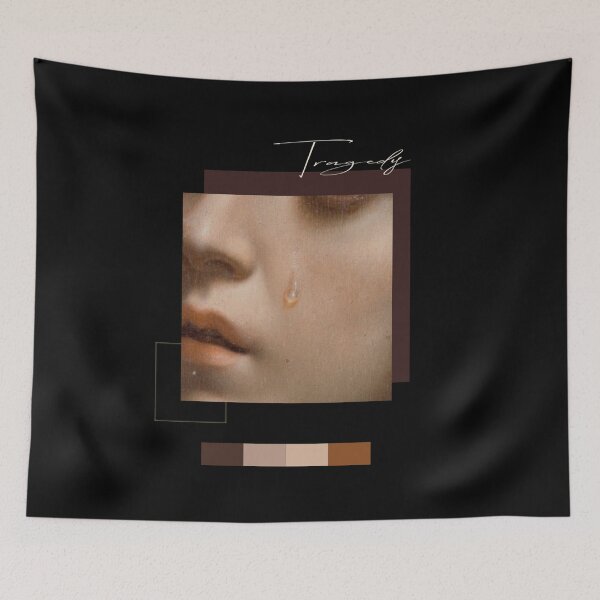 Item preview, Tragedy Classic Mood Art Design Vaporwave designed and sold by bunsbodega.
