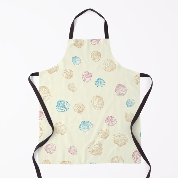 Item preview, Pink Aqua Beige Sea Shell Summer Beach designed and sold by risingrocket.