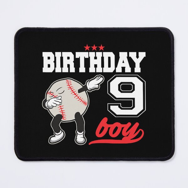 Item preview, 9 Year Old Birthday Dabbing Baseball 9th Boy Gift designed and sold by MichelSorour.