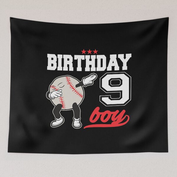 Item preview, 9 Year Old Birthday Dabbing Baseball 9th Boy Gift designed and sold by MichelSorour.