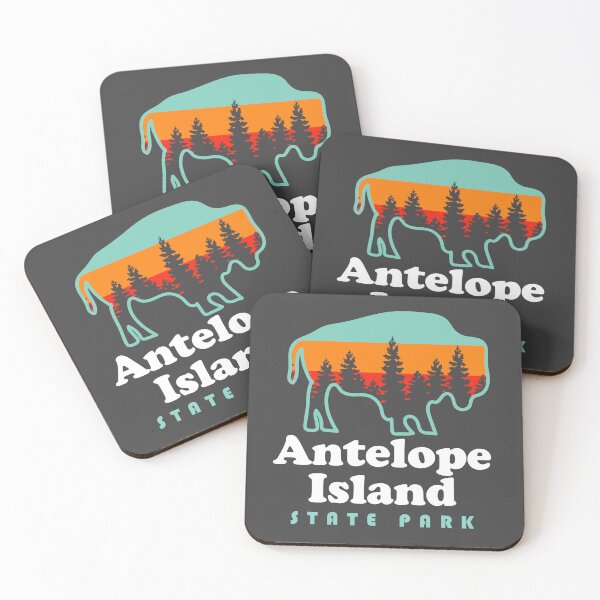 Item preview, Antelope Island State Park Bison Great Salt Lake Utah designed and sold by yelly123.