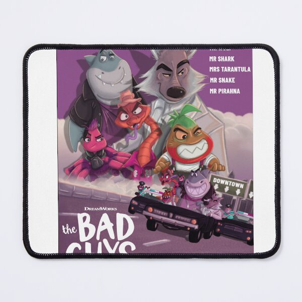 Item preview, The Bad Guys Film , The Bad Guys Movie 2022, Mr Piranha Poster designed and sold by DreemzShop ⭐⭐⭐⭐⭐.