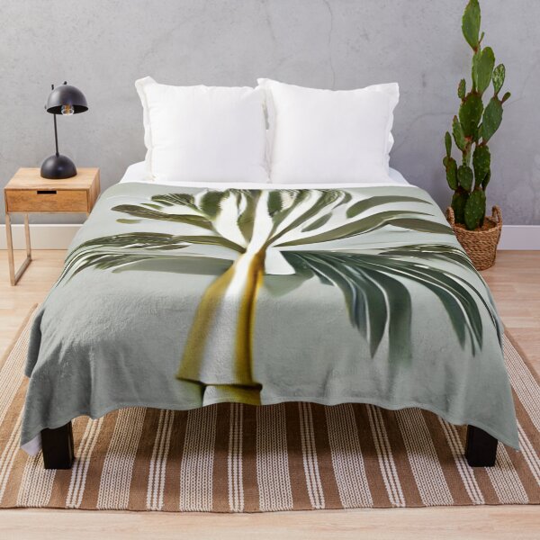 Item preview, royal palm mid-century colorful original art designed and sold by Surrealarts727.